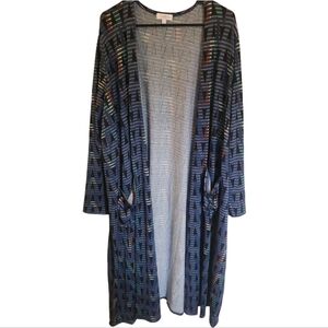 Lularoe women’s Xl Duster  Wuth 2 Front Pockets NWT